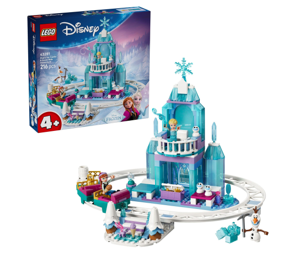 LEGO DISNEY 43281 Lodowy zamek Elzy i śnieżna przejażdżka - 1473475 - zdjęcie 2